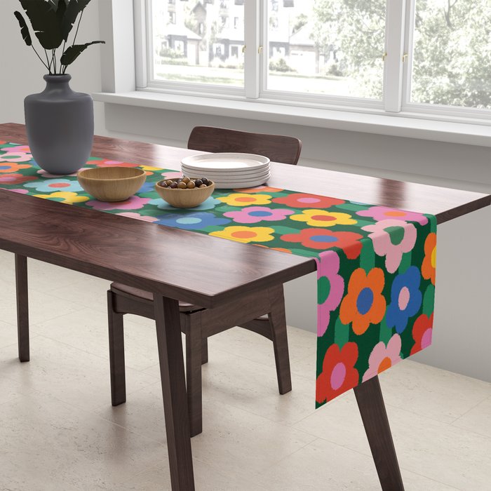 Summer Garden #6 Table Runner Gallery Image 2