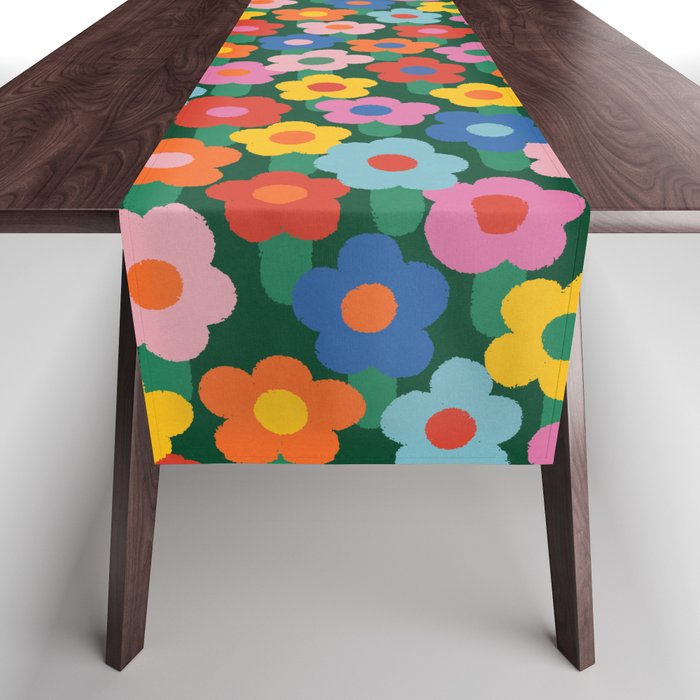 Summer Garden #6 Table Runner Gallery Image 1