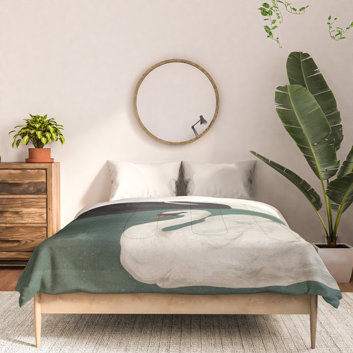 Black Swan White Swan Comforter Gallery Image 3