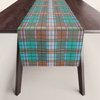 Earthy Tartan Elegance Table Runner Gallery Image 1