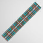 Earthy Tartan Elegance Table Runner Gallery Image 3
