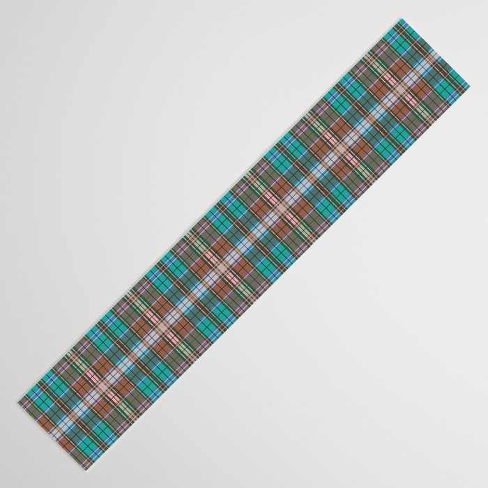 Earthy Tartan Elegance Table Runner Gallery Image 3