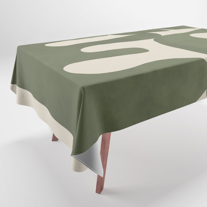 Modern Abstract Minimal Shapes 35 Tablecloth Gallery Image 1
