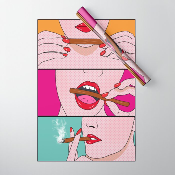 Comics Wrapping Paper Gallery Image 1