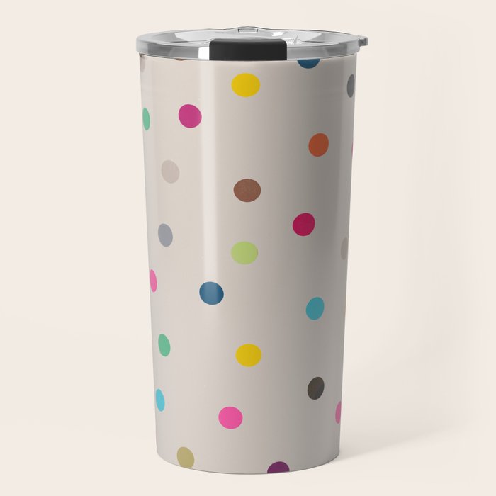 vintage dots 35 Travel Mug Gallery Image 1