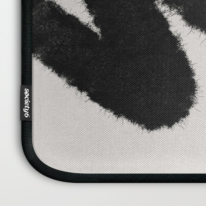 Black Brushstroke Laptop Sleeve Gallery Image 3