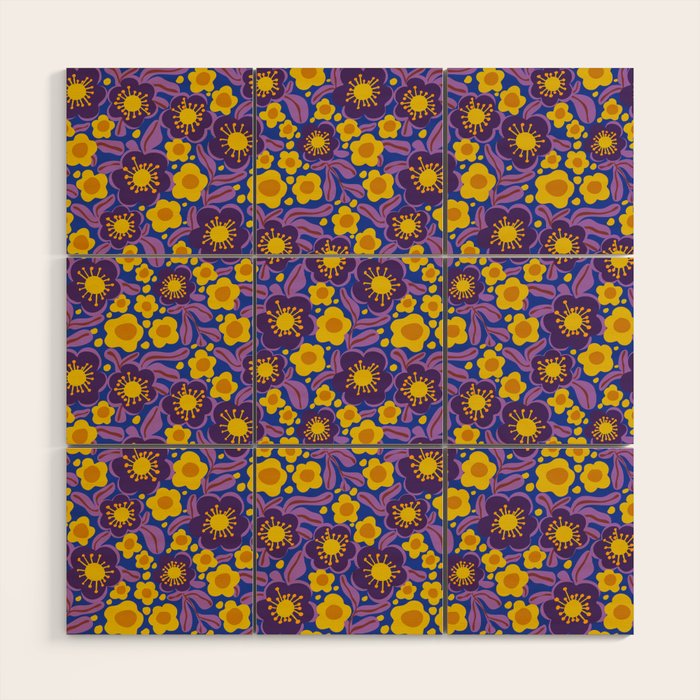 Ditsy III Wood Wall Art Gallery Image 1