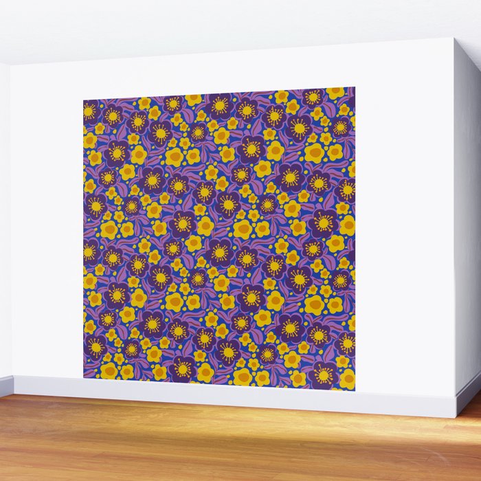 Ditsy III Wall Mural Gallery Image 2