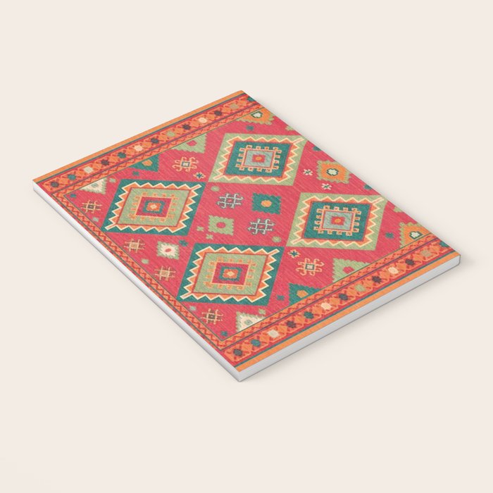 Moroccan Berber Kilim Pattern Notebook Gallery Image 3