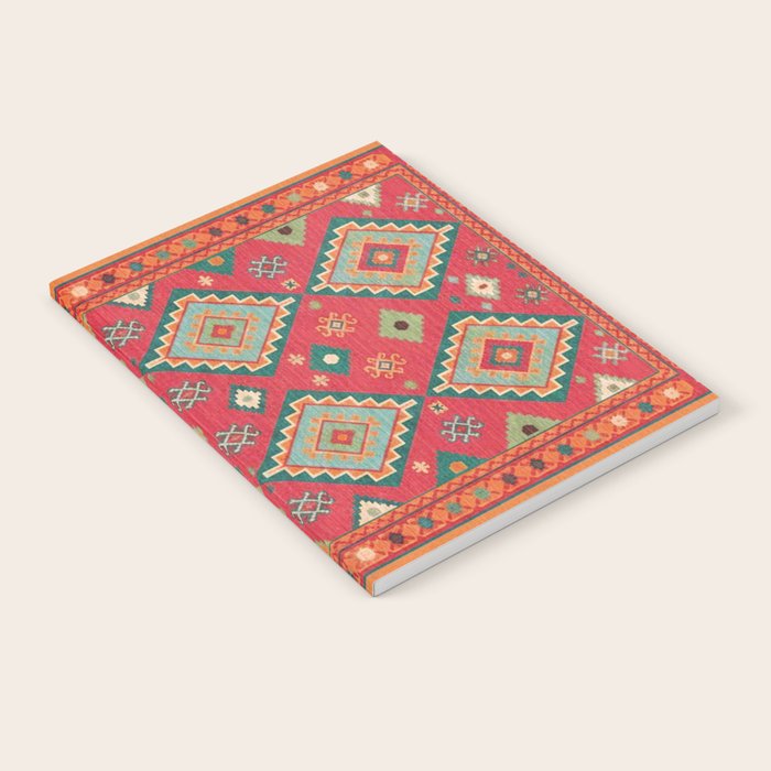 Moroccan Berber Kilim Pattern Notebook Gallery Image 2