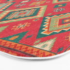 Moroccan Berber Kilim Pattern Bath Mat Gallery Image 3