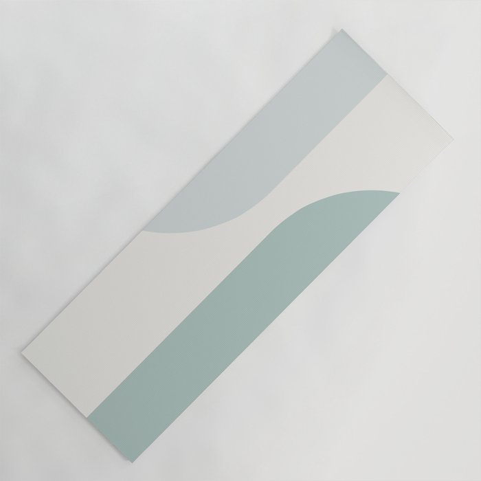 Modern Minimal Arch Abstract XXXV Yoga Mat Gallery Image 1