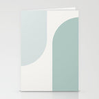 Modern Minimal Arch Abstract XXXV Stationery Card Gallery Image 2