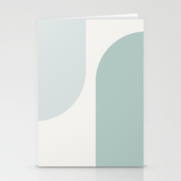 Modern Minimal Arch Abstract XXXV Stationery Card Gallery Image 2