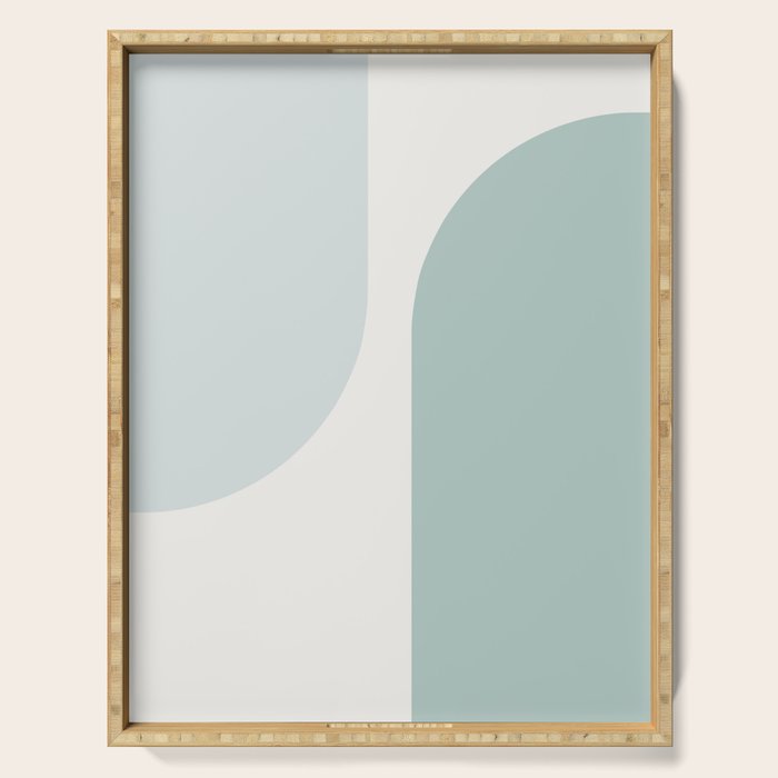 Modern Minimal Arch Abstract XXXV Serving Tray Gallery Image 1
