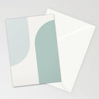 Modern Minimal Arch Abstract XXXV Stationery Card Gallery Image 2