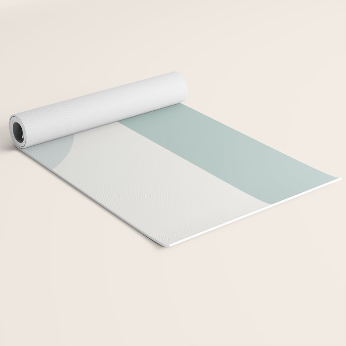 Modern Minimal Arch Abstract XXXV Yoga Mat Gallery Image 2