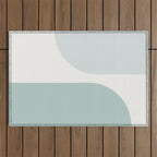 Modern Minimal Arch Abstract XXXV Outdoor Rug Gallery Image 1