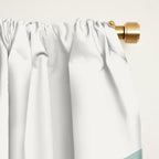 Modern Minimal Arch Abstract XXXV Window Curtain Gallery Image 2