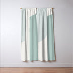 Modern Minimal Arch Abstract XXXV Window Curtain Gallery Image 3