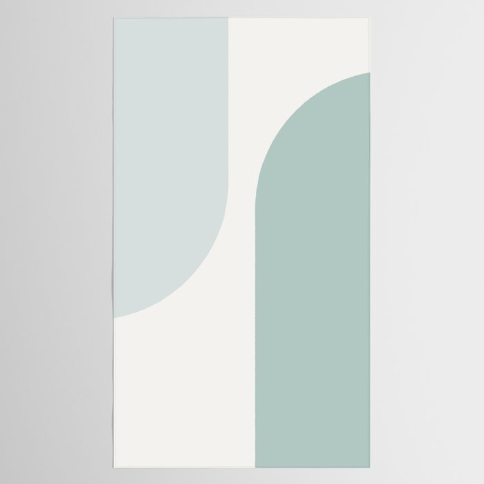 Modern Minimal Arch Abstract XXXV Tablecloth Gallery Image 2