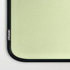 Pistachio Ice Cream Light Green Solid Laptop Sleeve Gallery Image 3