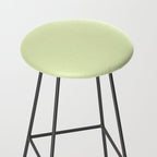 Pistachio Ice Cream Light Green Solid Stool Gallery Image 2