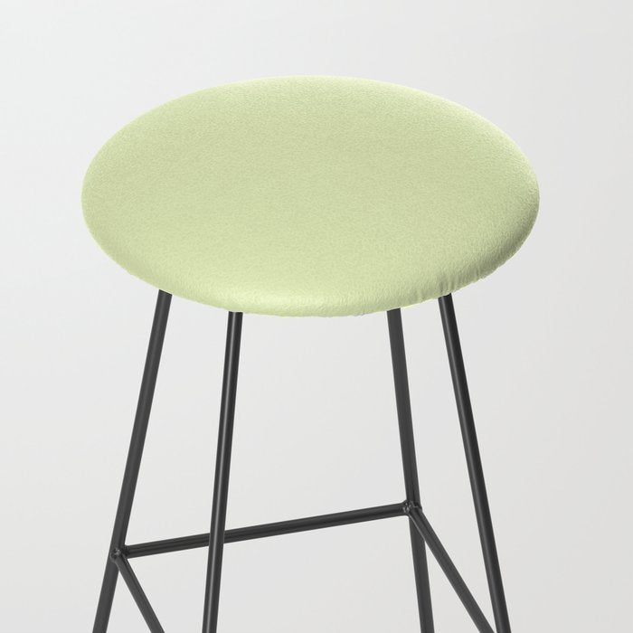 Pistachio Ice Cream Light Green Solid Stool Gallery Image 2