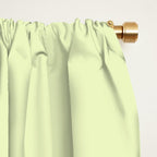 Pistachio Ice Cream Light Green Solid Window Curtain Gallery Image 2