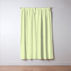 Pistachio Ice Cream Light Green Solid Window Curtain Gallery Image 3