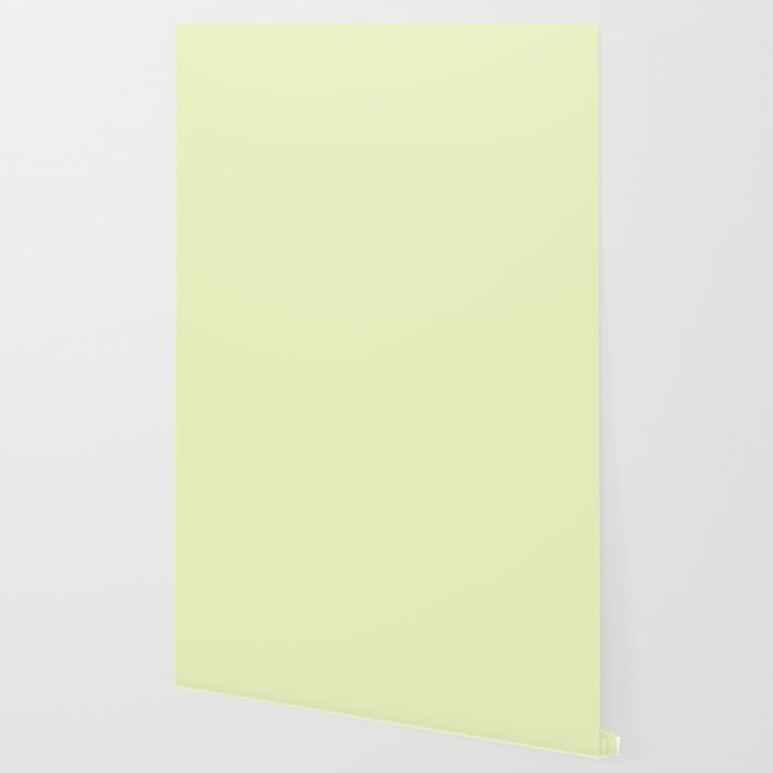 Pistachio Ice Cream Light Green Solid Wallpaper Gallery Image 2