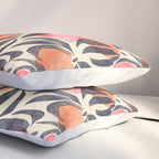 Peaches - pink & midnight  Pillow Sham Gallery Image 3