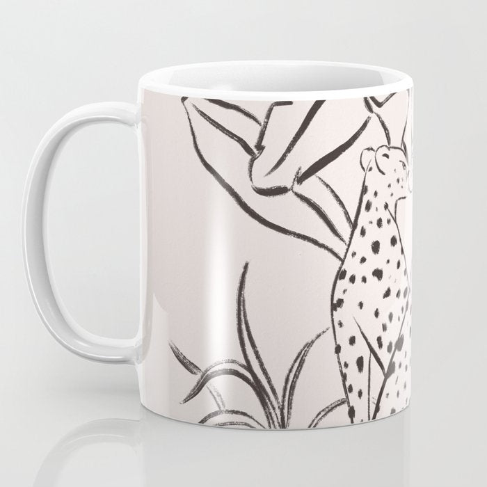 Cheetah Crush lines Coffee Mug Gallery Image 3