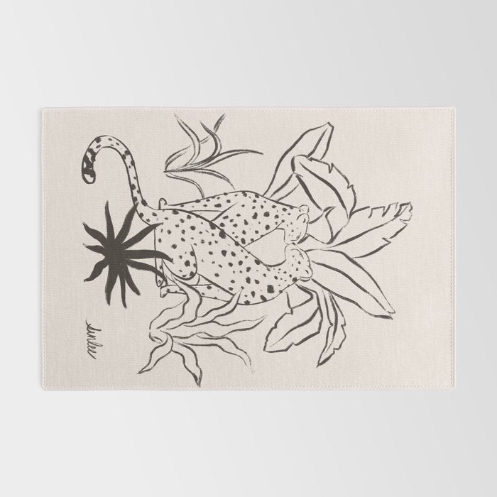 Cheetah Crush lines Rug Gallery Image 2