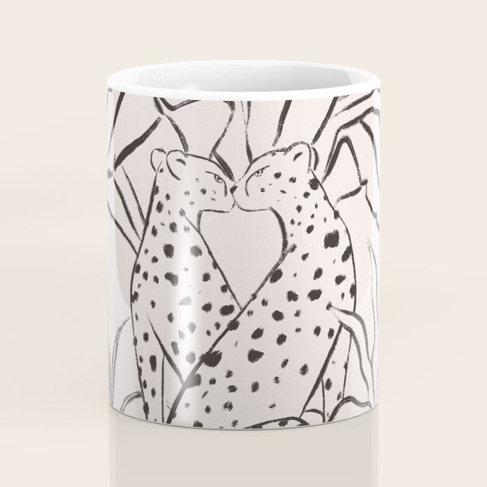 Cheetah Crush lines Coffee Mug Gallery Image 4