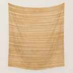 Mustard White Lines Minimalist Artwork Wall Tapestry Gallery Image 4