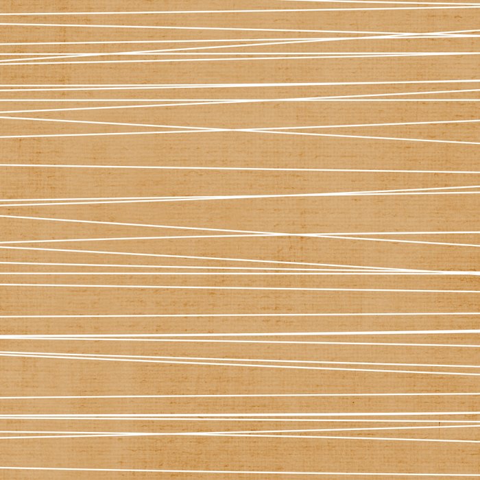 Mustard White Lines Minimalist Artwork Coffee Mug Gallery Image 2