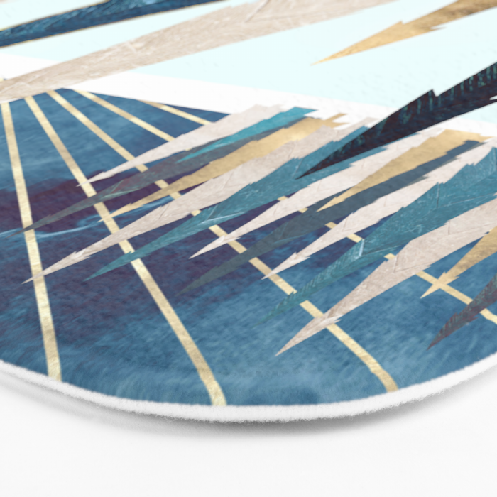 Winter Trees Bath Mat Gallery Image 3