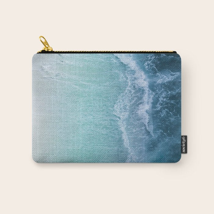 Turquoise Sea Carry All Pouch Gallery Image 1
