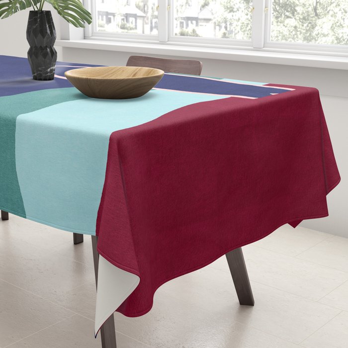 LANDSHAPES - Beach - night Tablecloth Gallery Image 3