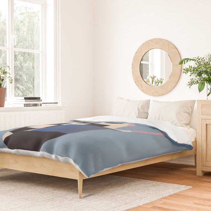 Geometric Abstract Vase 2 Duvet Cover Gallery Image 2