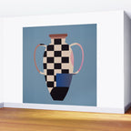 Geometric Abstract Vase 2 Wall Mural Gallery Image 2