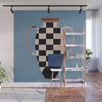 Geometric Abstract Vase 2 Wall Mural Gallery Image 1