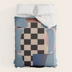 Geometric Abstract Vase 2 Duvet Cover Gallery Image 6