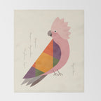 Galah Throw Blanket Gallery Image 2