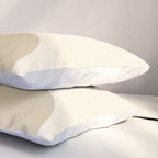 Neutral Shapes #2 Pillow Sham Gallery Image 3