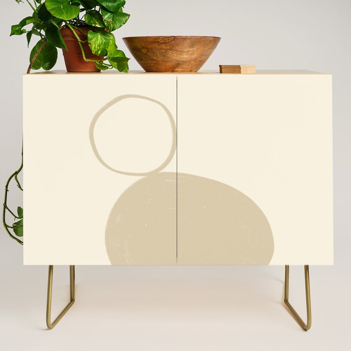 Neutral Shapes #2 Credenza Gallery Image 1