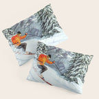 Skiing The Clear Leader Pillow Sham Gallery Image 3
