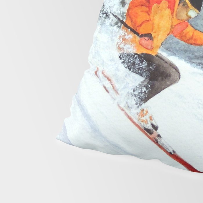 Skiing The Clear Leader Pillow Sham Gallery Image 4