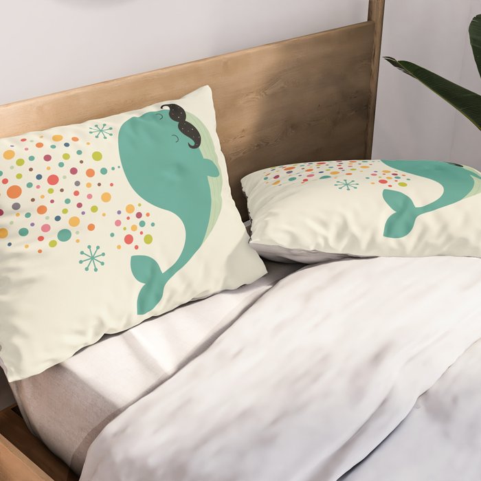 Firewhale Pillow Sham Gallery Image 2